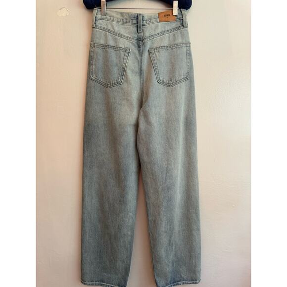 Edwin Kayla light wash jeans wide leg size 25 - Picture 11 of 12